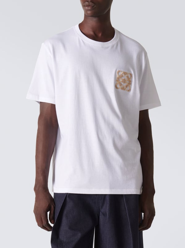 LOEWE Pawla's ibiza オーバーサイズTシャツ Paula's Ibiza T-Shirt Anagram aus Baumwoll-Jersey in Schwarz