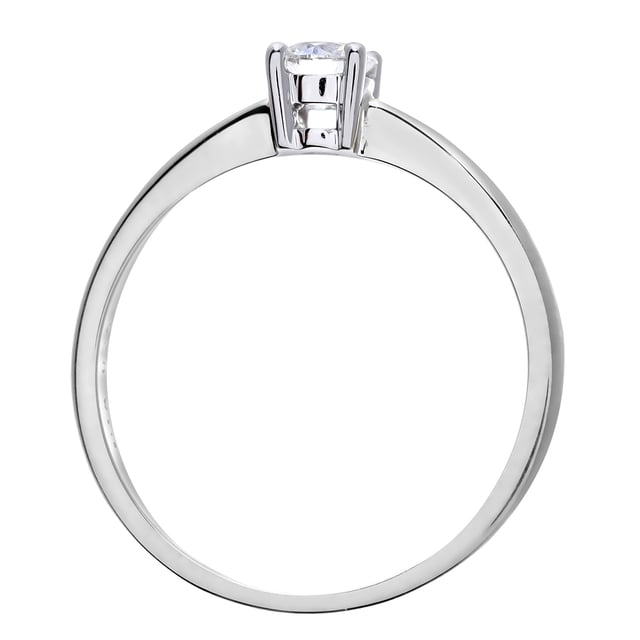 Oro amarillo de 9 quilates (375): 1,4 g; # Diamante: 0.25ct