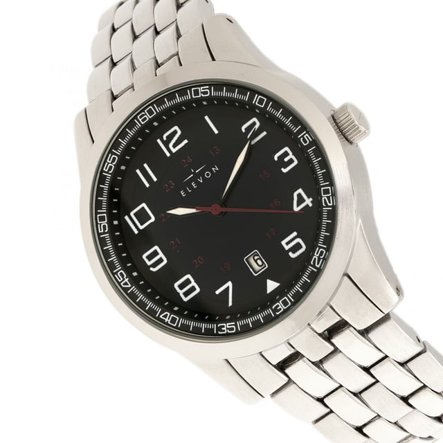 Brushed Alloy Case; Japanese Quartz Movement; Non-Glare Scratch-Resistant Mineral Crystal; Logo-Engraved Stainless Steel Caseback; Alloy Bracelet ; Logo-Engraved Fold-Over Push-Button Deployment Clasp; Luminous Hands; Date Display; 42mm Case Diameter; 5ATM Water Resistance;.