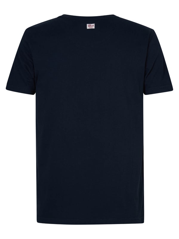 T-Shirt mit abgerundetem Ausschnitt und kurzen Ärmeln. Das T-Shirt hat einen kontrastierenden Logo-Druck auf der Brust. Aus 100% Baumwolle hergestellt. Wenn Sie zwischen Größen sind, wählen Sie die größere Größe.Kurze ÄrmelRundem AusschnittKontrastierendes Logo auf der Brust100% Baumwolle