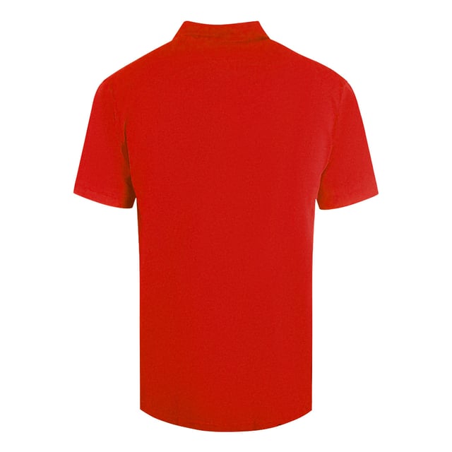 Blijf comfortabel en modieus in dit poloshirt uit de Cavalli-klasse. Kraag, korte mouwen, 100% katoen, normale pasvorm, past op maat rode polo