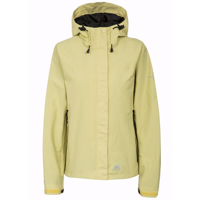Wasserdichte Shell-Jacke mit Netzfutter. Wasserdicht 5000mm. Atmungsaktiv 5000mvp. Verstellbare, anschmiegsame Kapuze. 2 Taschen und Innentasche. Durchgehender Reißverschluss. Verschweißte Nähte. Außenmaterial: 100% Polyamid mit PU-Beschichtung. Maschenware: 100% Polyester. Innenfutter: 100% Polyester.