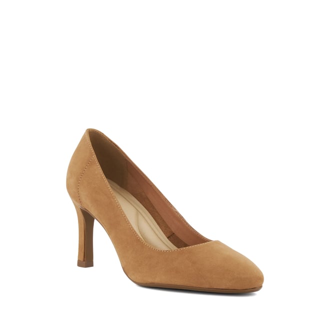 Dune Ladies Adele - Adele - Heeled Court Shoes Our effortlessly elegant and timeless Adele will become an instant wardrobe staple. Crafted with only the finest materials, this round-toed silhouette rests on a medium-length stiletto heel. The ideal way to step into any occasion all year long.