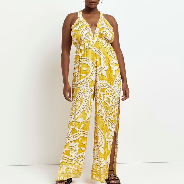 River island scarf print jumpsuit cheap
