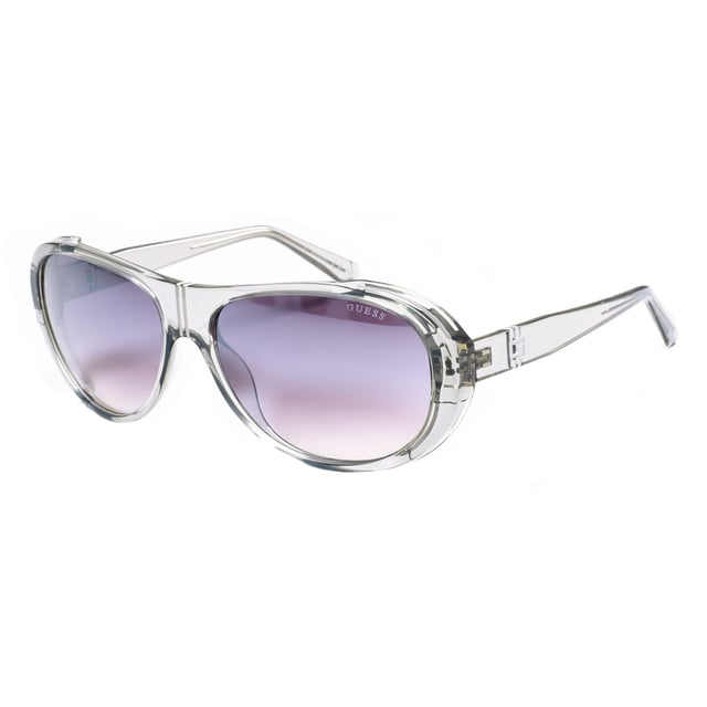 Estas gafas de mujer tienen una forma ovalada.
El material principal utilizado en la fabricación de estas gafas es el acetato.
Las patillas de estas gafas están fabricadas en acetato, incluye logo de Guess.
100% Protección UV.
Cristales antirreflejo.
Incluye los certificados de autenticidad y garantía.
 Medidas: Alto lente: 47 mm. Ancho lente: 62 mm. Puente: 16 mm. Patillas: 135 mm.
 Composición: Acetato
 Cuidados:
Utiliza un paño de microfibra suave y limpio para limpiar tus gafas de sol. Este tipo de paño no rayará los lentes.
Evita usar productos de limpieza abrasivos, detergentes, alcohol o acetona, ya que pueden dañar los lentes y los tratamientos antirrefleja