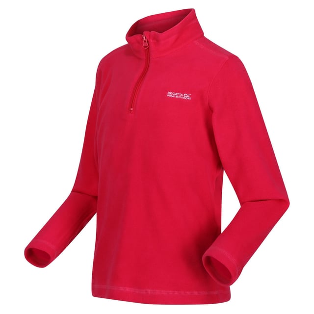 170 g/m² Symmetry-Fleece. 1 Seite gebürstet, 1 Seite antipill. 100% Polyester. Regatta Kids Größen (Brustumfang ca.): 2 Jahre (53-55cm), 3-4 Jahre (55-57cm), 5-6 Jahre (59-61cm), 7-8 Jahre (63-67cm), 9-10 Jahre (69-73cm), 11-12 Jahre (75-79cm), 32 (79-83cm), 34 (83-85cm).