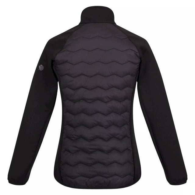 Material: 90% Polyester, 10% Elastane. Filling: Down Alternative, Feather-Free. Fabric: Extol Stretch, Synthetic, Warmloft. 235gsm. Design: Logo. Branded Zip Pull, Compressible, High Warmth, Padded, Side Panels. Fabric Technology: Durable, DWR Finish, Ergonomic, Insulating, Lightweight, Water Repellent. Sleeve-Type: Long-Sleeved. Neckline: Standing Collar, Stretch Binding. Cuff: Stretch Binding. Pockets: 2 Lower Pockets, Zip. Fastening: Full Zip. Hem: Stretch Binding. Sustainability: Cruelty Free, Made from Recycled Materials.