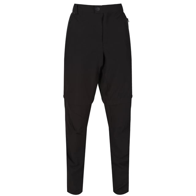 Material: 94% Polyamid, 6% Elasthan. Dauerhaft wasserabweisende Ausrüstung. Teilweise elastischer Bund. Mehrere Taschen mit seitlichen Reißverschlusstaschen. Abzippbare Beine - verwandelt sich in Shorts.