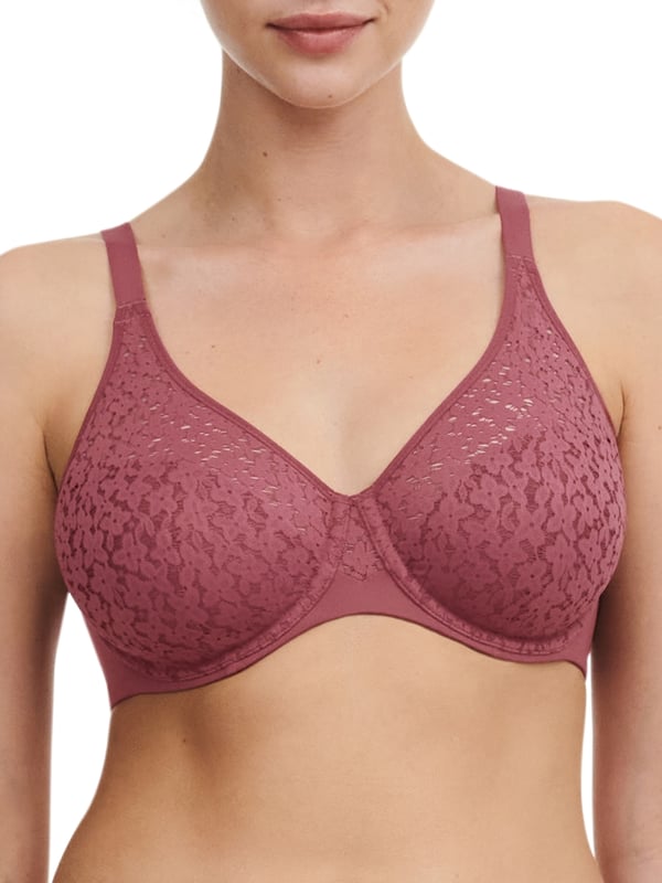 Chantelle Easy Feel Norah Covering Moulded Bra. Underwired, moulded bra with full adjustable straps. This product is recommended as hand wash only.