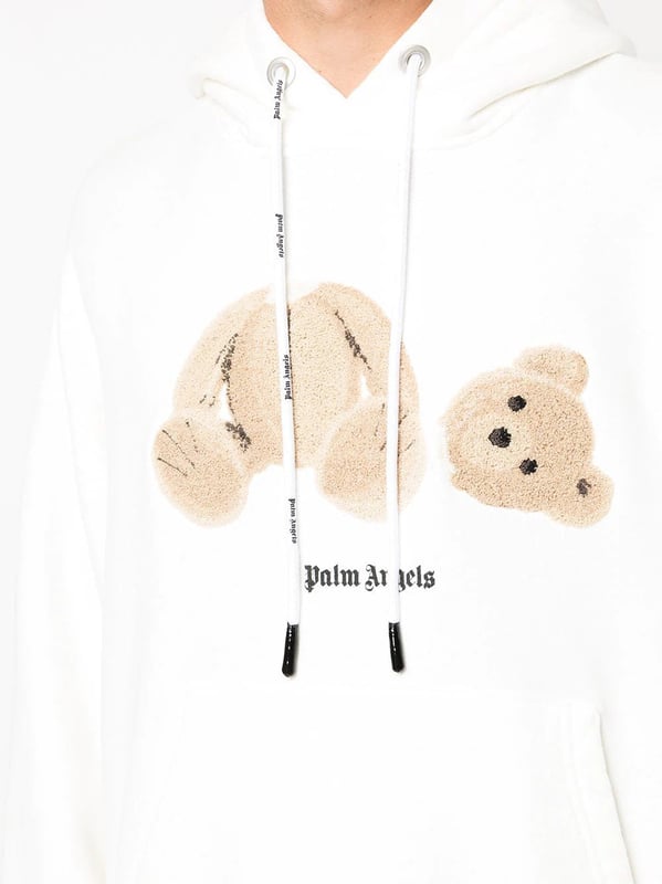 Palm angels teddy hoodie sales