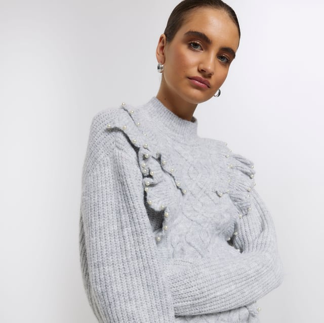 River island pearl jumper sale