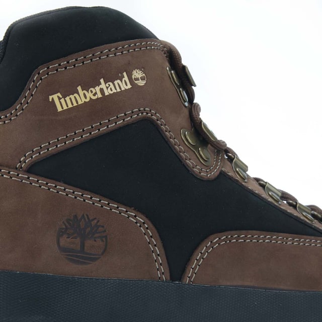 Men s Timberland Euro Hiker Leather Boots in Dark Brown