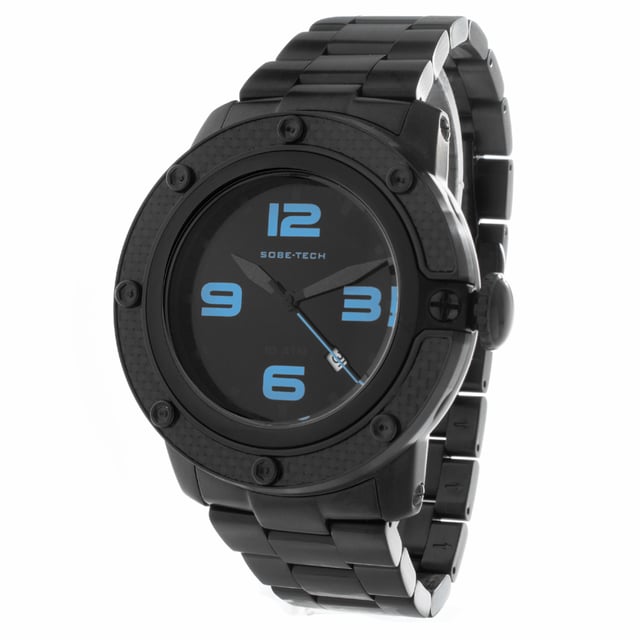 Glam Rock GR33005 - Herrenuhr Quarz aus Edelstahl• Material: Edelstahl• Glas: Saphir• Armband: Edelstahl• Farbe: Schwarz• Wasserbeständigkeit: 100 m (10 ATM)• Gehäusegröße: 50 mm