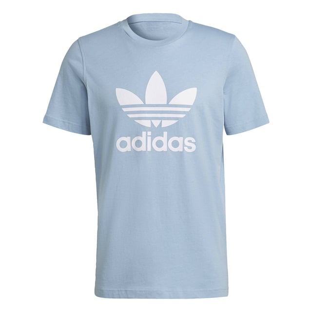The Trefoil logo is steeped in sport and style history. But it's about more than that. It represents a fearless energy and a clan of creators striving to be their best at every step. Slip into the comfort of this adidas t-shirt and show it off. By buying cotton products from adidas, you're supporting more sustainable cotton farming.  - This model is 188 cm and wears a size M. Their chest measures 95 cm and the waist 81 cm. - Regular fit - Ribbed crewneck - 100% cotton single jersey - Better Cotton Initiative  Shipped by adidas