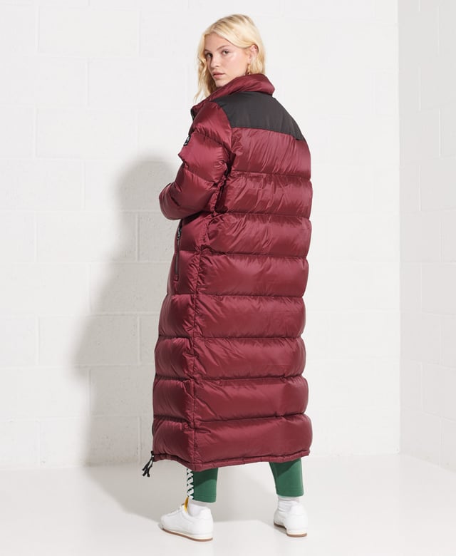 Superdry Code Longline Down Puffer Coat