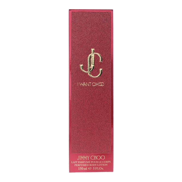 This body lotion is a luxurious and thick boy lotion with the I Want Choo, from Jimmy Choo. The fragrance is an amber floral fragrance for women, which was launched in 2020. The fragrance has top notes of Peach and Mandarin Orange, a floral heart of Jasmine and Red Lily and a sweet base thanks to a note of Vanilla. The fragrance is really well balanced, with a slightly gourmand like quality thanks to the Peach and Vanilla notes. It's soft in the opening, floral and spicy in the heart, with the Red Lily add the touch of spice, whilst the Vanilla is a gorgeous and cosy sweet note.