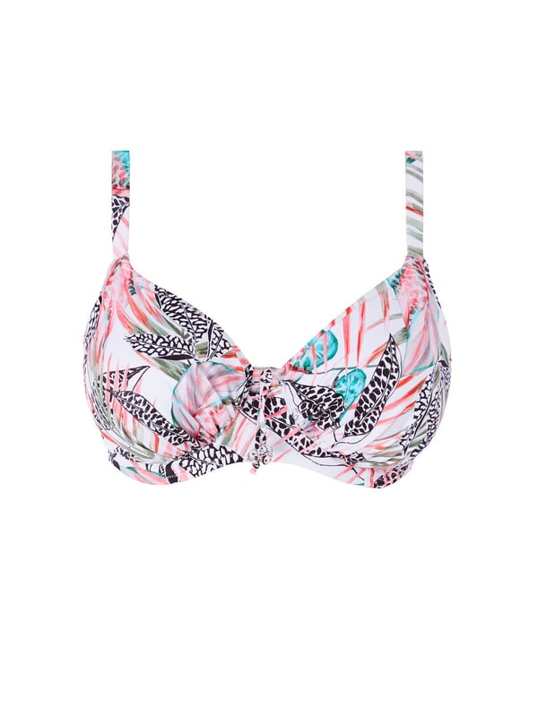 Tobago Gathered Full Cup Bikini Top