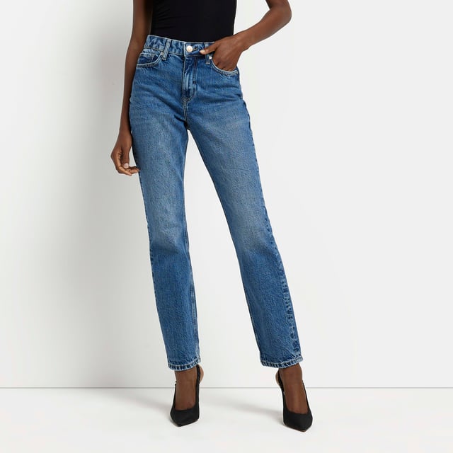River island mid rise jeans cheap