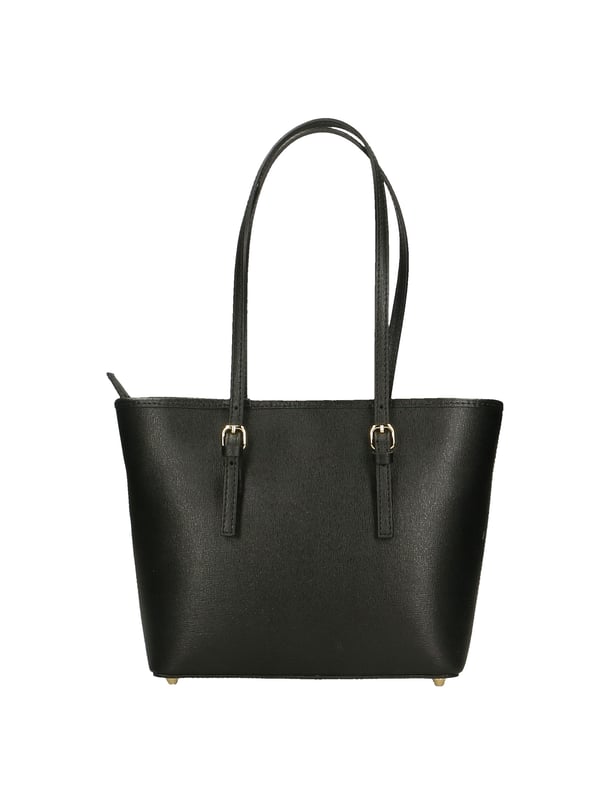 Bolso bandolera para mujer en piel genuina saffiano. Producto artesanal italiano. Hecho en Italia