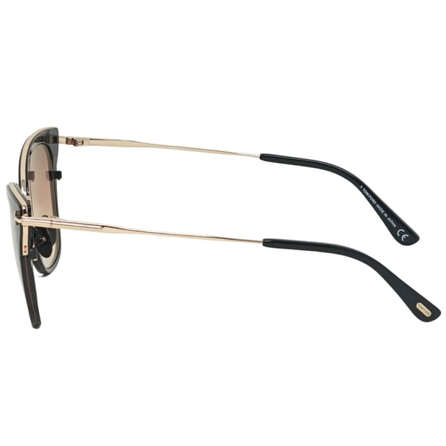 Tom Ford Faryn FT0843 01F Shiny Rose Gold Sunglasses. A touch of fun for your summer days, but nothing too out of the ordinary for a Tom Ford collectible. Tom Ford Rose Gold Sunglass perfect for the summer.. Made In Italy, Tom Ford Rose Gold Sunglass, Lens Width = 56mm, Nose Bridge Width = 19mm, Arm Length = 140mm. Branded Sunglasses Case and Cleaning Cloth Included. 100% Protection Against UVA and UVB Sunlight and Conform to British Standard EN 1836:2005, Sunglasses, Sunglasses Case, Cleaning Cloth and Care Instructions all Included. Tom Ford FT0843 01F Sunglasses