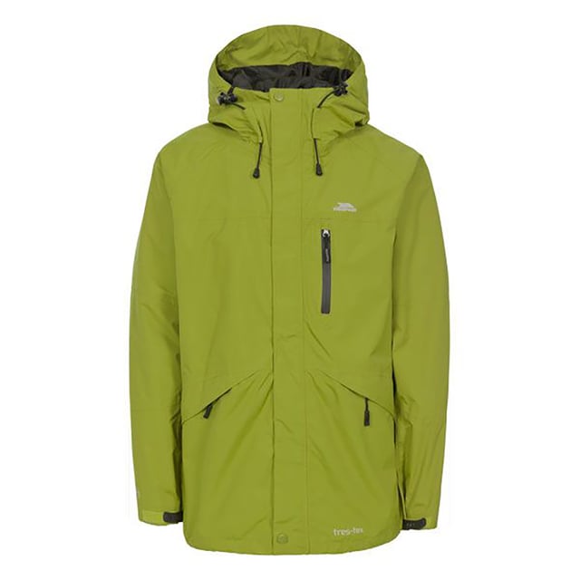 Green trespass coat top