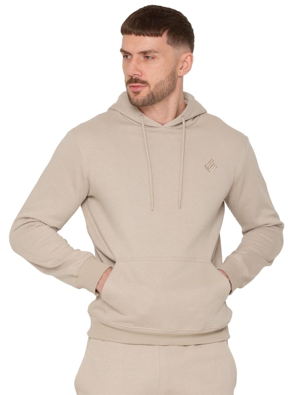 Refresh your casual wardrobe with this stylish men's hoodie. Made from a soft and comfortable blend of cotton and polyester, this regular-fit hoodie is designed with ribbed cuffs and hem, a drawstring hood, and kangaroo pockets for added convenience. The embroidered Enzo logo on the front adds a fashionable finishing touch, making it a must-have piece for effortless style.