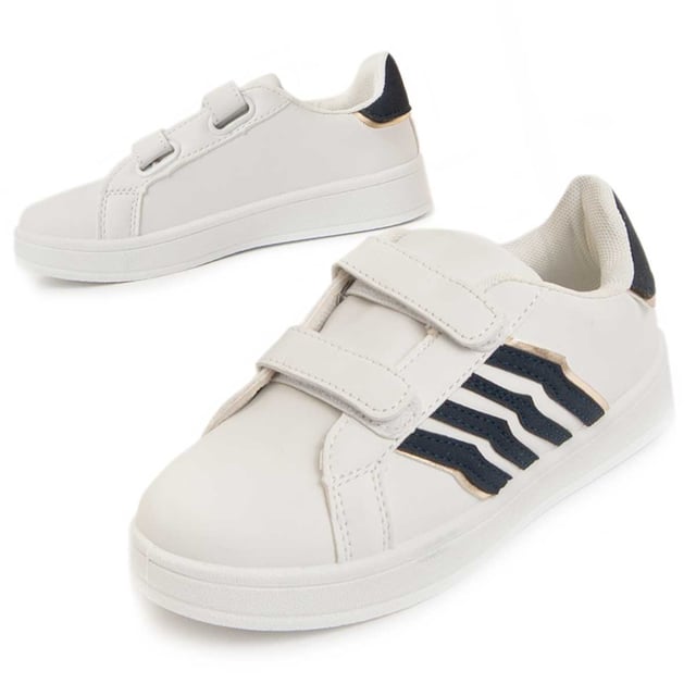 Casual sneaker voor kinderen. Comfortabele pasvorm. Geproduceerd door andere merken voor ons merk.