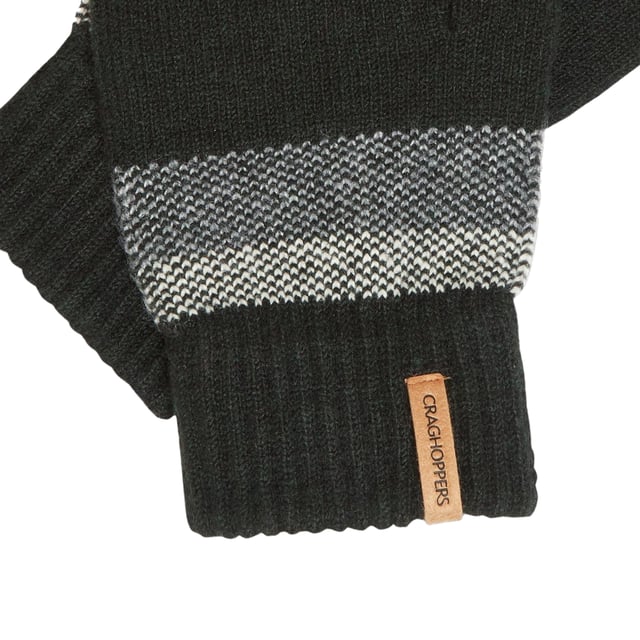 89% Recycled Polyester, 8% Wool, 3% Elastane. Fabric: Knitted. Design: Logo, Stripe.