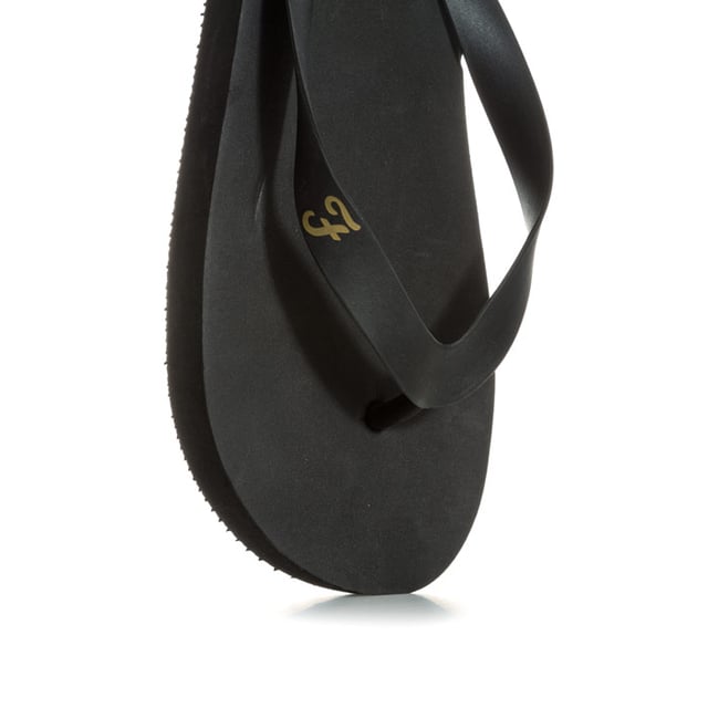 Farah Classic Shore Slip On Black Synthetic Mens Flip Flip Far0114 095 A61E