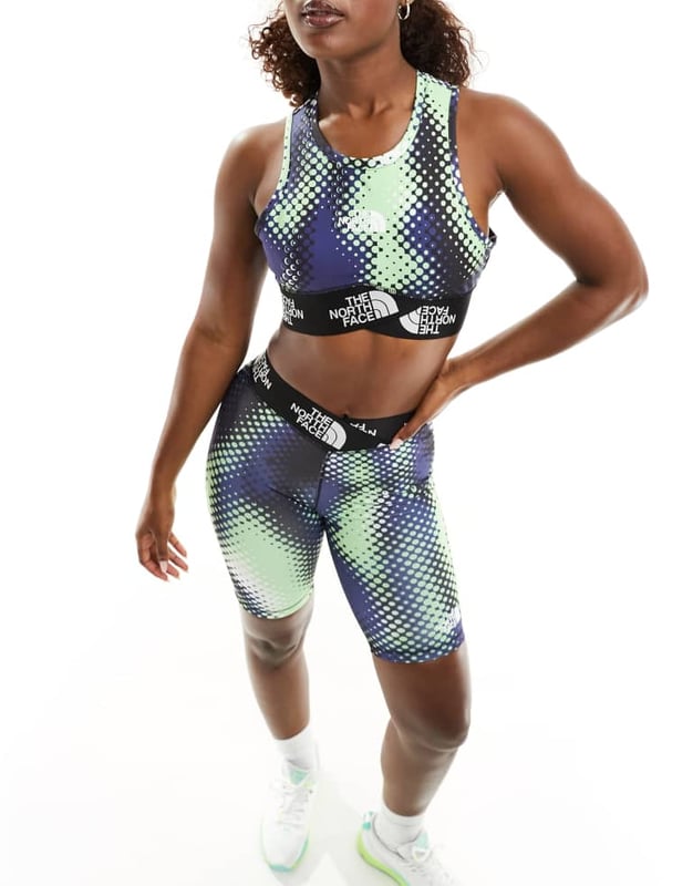Tops by The North Face  All-over print Round neck Logo details Elasticated underband for a secure fit Racer back for unrestricted movement Slim fitSold By: Asos