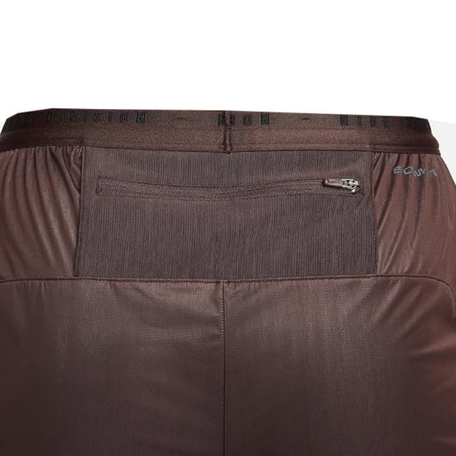 Nike Plain Dark Brown Running Trousers