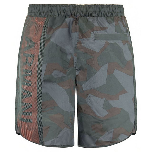 Armani camo shorts top