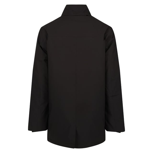 Fabric:100% Polyester. Lining: Quilted. Design: Plain. Fabric Technology: Breathable, Insulating, Isotex, Thermo-Guard, Waterproof. Sleeve-Type: Long-Sleeved. Cuff: Ribbed, Storm Cuff. Neckline: Standing Collar. Hood Features: Hidden Hood. Length: Long. Pockets: 2 Lower Pockets, Zip. Fastening: Full Zip. Sustainability: Made from Recycled Materials.
