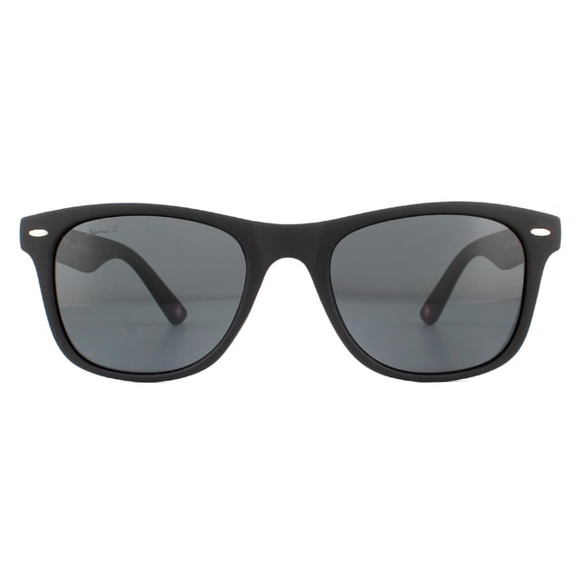 Montana Sunglasses MP10 Matte Black Rubbertouch Black Smoke Polarized are a lightweight, rectangle style frame which are designed with all day comfort in mind. The durable plastic frame have a contemporary appearance, yet classic shape which means they will look great across a wide range of face shapes and sizes. These Montana designer sunglasses have aspheric, polarized lens technology, exceptional for a frame of this price.