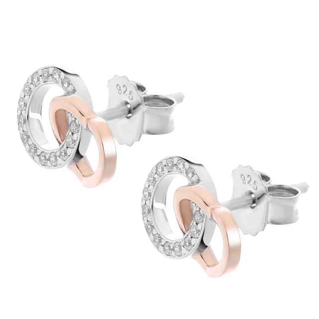This Orphelia Stud Earrings in Silver/Rose is made of the highest quality allergy free 925 Sterling Silver. The Orphelia 'Ely' Women's 925 Sterling Silver Stud Earrings - Silver/Rose ZO-7286 comes delivered in a beautiful gift box and has a two year warranty - the perfect gift to spoil yourself or a loved one.