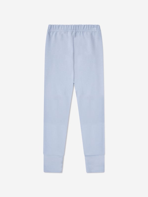 Magnolia Baby incorporate fine detailing and impeccable construction into their beautiful aesthetics. This baby boys blue pyjama set captures the label's distinctive high quality. Both presented in Pima cotton. The top features blue stitched 'Big Brother' detail whilst the leggings come with an elasticated waistband.  Two Piece Set  Top: Long Sleeves, Ribbed Trims Leggings: Ribbed Cuffs  100% Pima Cotton