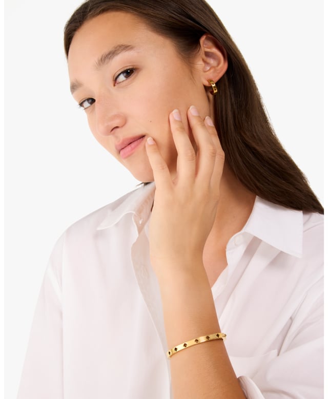 Spade Bangle,  Length: 5.70 Cm