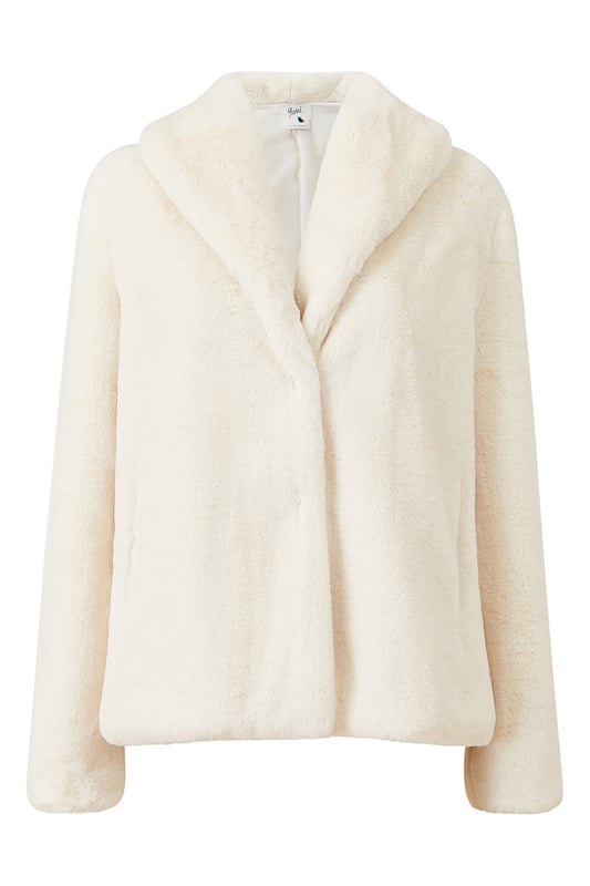 Yumi faux fur coat store