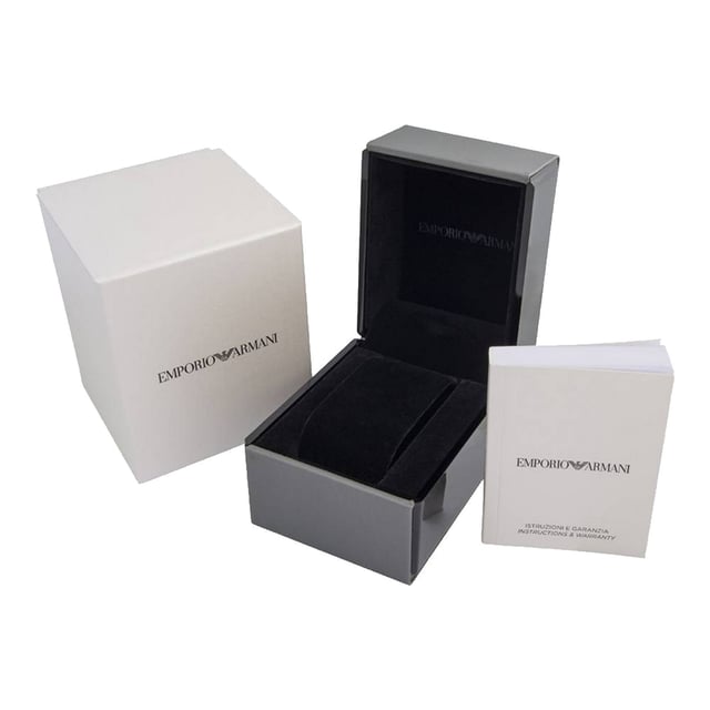 Emporio Armani AR5891 - Reloj para hombre cuarzo acero inoxidable• material: acero inoxidable• cristal: minèral• pulsera: acero inoxidable• correa: marrón oro• resistencia al agua: 50 m (5 ATM)• tamaño de la caja: 38 mm