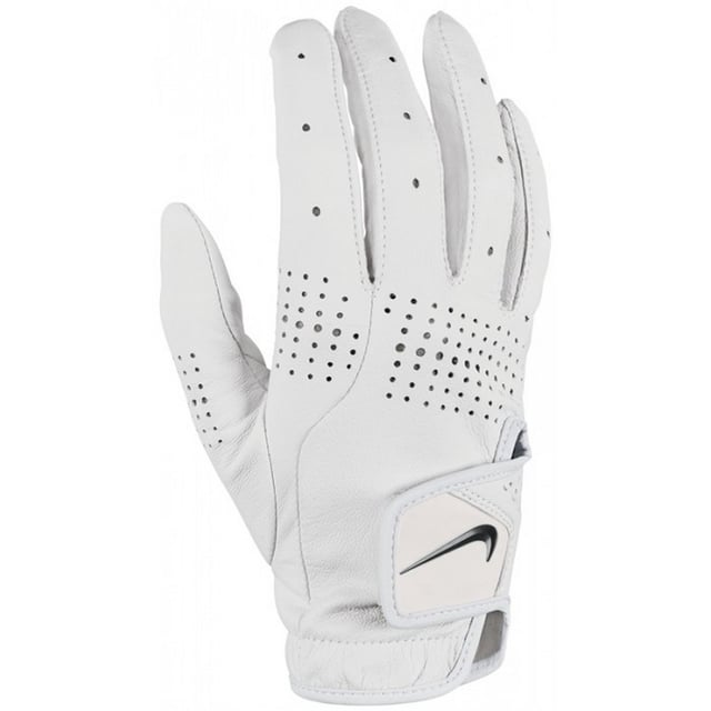 Leder, Nylon. Marke: Nike. Gewebe: Stretch. Gewebetechnik: Atmungsaktiv, Flexibel. Design: 2020, Ergonomisch, Logo, Perforiert. Klettverschluss.