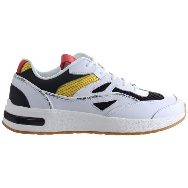Armani Exchange Calf Lace-Up Wit Synthetisch Heren Trainers XUX029_XV075_M018


Deze sportschoenen zijn gemaakt met oog voor detail en hebben een strak en modern ontwerp. Het witte synthetische bovenwerk voegt een strakke en minimalistische esthetiek toe en creëert een veelzijdige look die moeiteloos bij verschillende outfits past.


Deze sportschoenen zijn ontworpen met het oog op comfort en hebben een kuitvetersluiting, zodat je de pasvorm naar wens kunt aanpassen. Het veterontwerp zorgt voor een veilige en persoonlijke pasvorm en biedt stabiliteit en ondersteuning gedurende de hele dag.


Het synthetische materiaal dat is gebruikt voor de constructie van deze sportschoenen biedt duurzaamheid en eenvoudig onderhoud, waardoor ze geschikt zijn voor dagelijks gebruik. Het lichtgewicht materiaal zorgt voor onbeperkte bewegingsvrijheid, terwijl de ademende eigenschappen helpen om je voeten koel en comfortabel te houden.


De Armani Exchange logodetails op de zijkant en de tong voegen een vleugje verfijning en merkherkenning toe. Deze sneakers zijn een bewijs van Armani Exchange's toewijding aan het creëren van schoeisel van hoge kwaliteit met een eigentijds tintje.


Of je nu boodschappen doet, met vrienden afspreekt of de stad verkent, de Armani Exchange Calf Lace-Up White Synthetic herentrainers XUX029_XV075_M018 geven je stijl een boost en bieden de hele dag comfort. Stap in deze sportschoenen en ervaar de perfecte mix van mode en functionaliteit van een gerenommeerd modemerk.