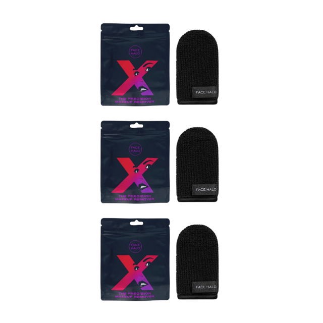3 x Face Halo The Precision Makeup Remover