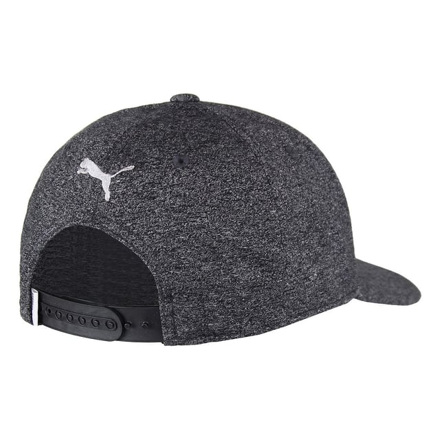 Esta gorra snapback da en el clavo. Tiene estilo y una banda para el sudor integrada para que puedas lucir un aspecto impecable sin perder de vista tu juego.
Características:
Gorra snapback 110 Flexfit
Cierre a presión ajustable para un ajuste perfecto
Cinta para el sudor que absorbe la humedad
Logotipo "P" bordado en 3D con contorno plano bordado en la parte delantera
Logotipo PUMA Cat reflectante en la parte trasera