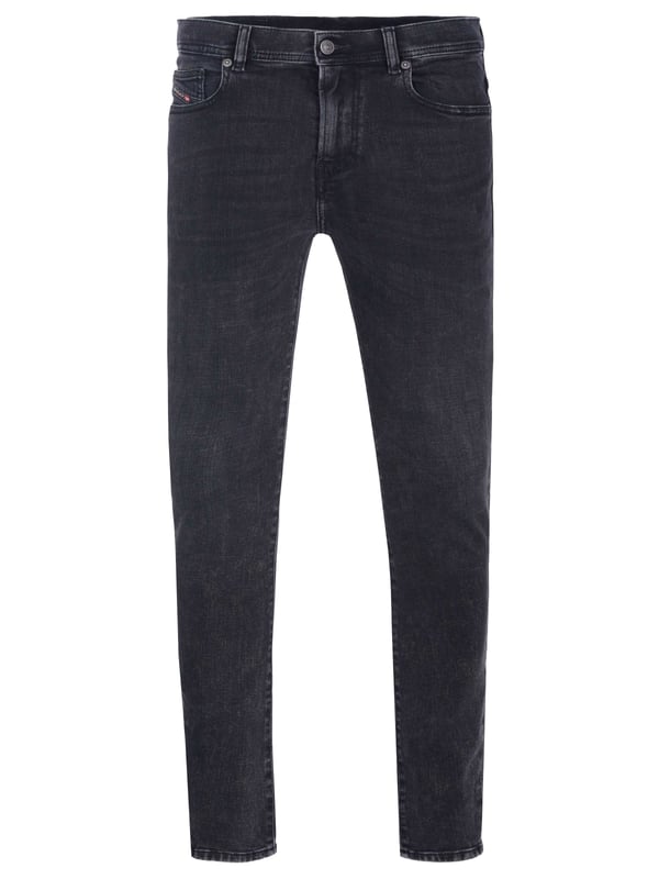95% Baumwolle, 3% Polyester, 2% Elasthan; Diesel Jeans 1983 D-AMNY; Modell: A03586 09C23 02; Hochwertig verarbeitet; Weiche Baumwollmischung, Stretch; Skinny Fit, hohe Taille; Verschluss: Knopf, Reißverschluss; Klassischer 5-Pocket-Stil; Gürtelschlaufen; Diesel Logo-Details
