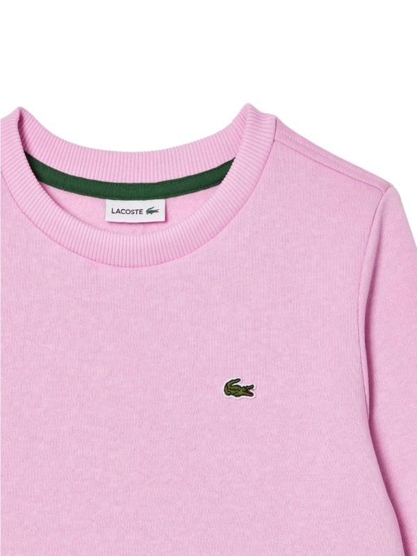 Stilvoller Komfort für die Kleinen: Das Lacoste Kinder-Sweatshirt mit Rundhals, Rippbündchen und elastischem Bund vereint zeitloses Design mit höchstem Tragekomfort. Die charakteristische Krokodil-Applikation verleiht dem Sweatshirt eine ikonische Note, während der Regular Fit eine bequeme Passform für jeden Tag garantiert. Setze auf das Lacoste Basic für die jüngsten Trendsetter – jetzt zugreifen und Style mit Komfort verbinden!