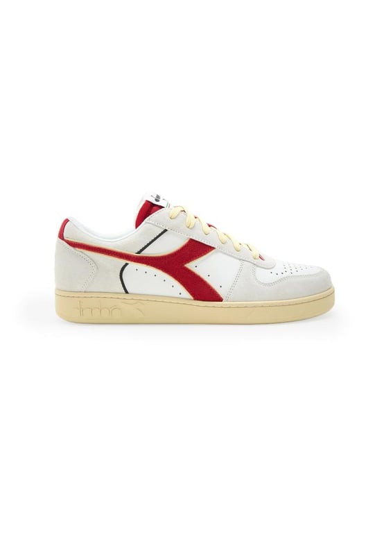 Diadora Men's Sneakers with Faux Leather and Leather