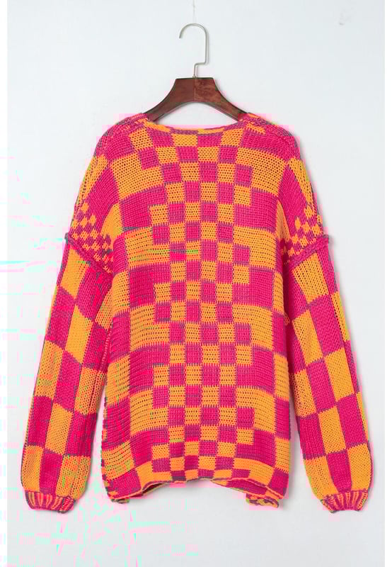 Cozy and chic multicolor cardigan
  Trendy open-front design
  Stylish mixed checkered pattern
  Perfect for upgrading your fall wardrobe
  Adds a modern and sophisticated touch to any outfit
  A must-have for the fashion-forward woman
Material: 100% Acrylic