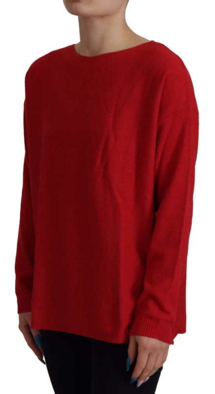 Helt ny med tags  
100% äkta Dolce & Gabbana Pullover i ullstickad rundhalsad tröja  
Tillverkad i Italien  
Livlig röd färg  
Dolce & Gabbana logodetaljer  
Tillverkad av en blandning av 40% jungfruull, 30% rayon, 20% nylon och 10% kashmir  
Exklusivt och kvalitetsmässigt hantverk  
Material: 40% jungfruull, 30% rayon, 20% nylon, 10% kashmir