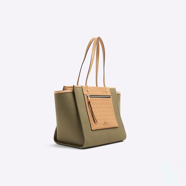 River island khaki bag on sale