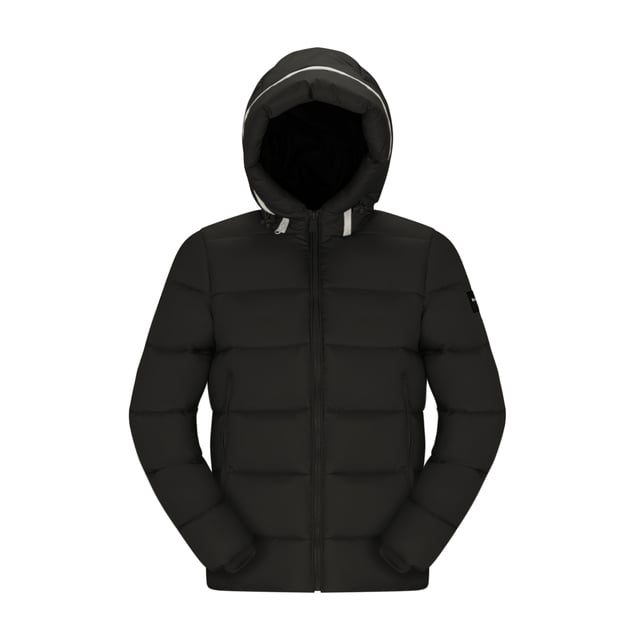 Heren winterjas van het merk Ballin Est. 2013. de jas is gemaakt van hoogwaardig polyester, en heeft een normale pasvorm. De jas is voorzien van een up- en down zipper, makkelijk voor op de fiets, brommer of scooter.  Merk: Ballin Est. 2013Modelnaam: Jacket GiorgioCategorie: heren jasMaterialen: polyesterKleur: zwart